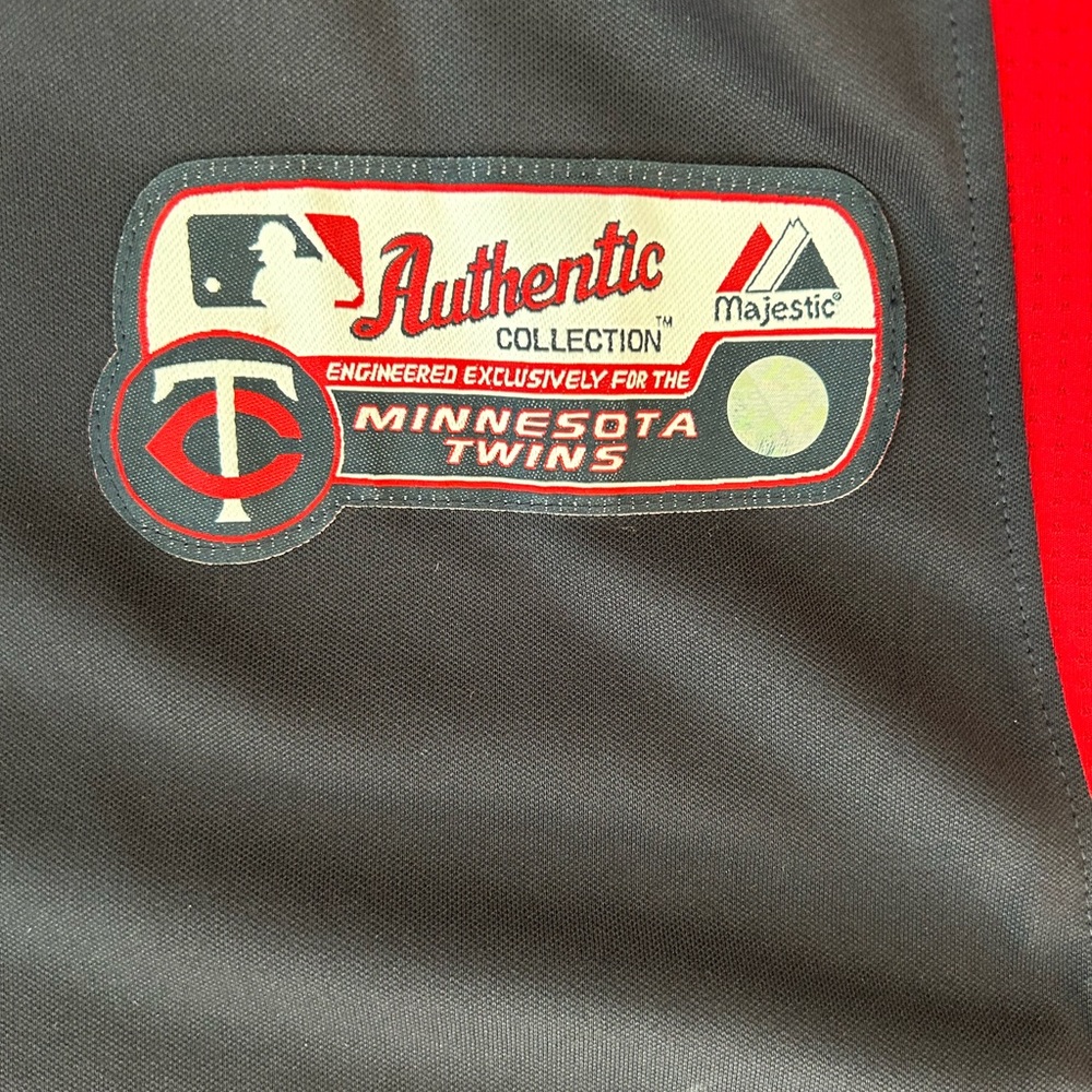 Majestic Vintage Minnesota Twins Kirby Puckett Jersey MLB Baseball Men’s Sz: M - Picture 3 of 6